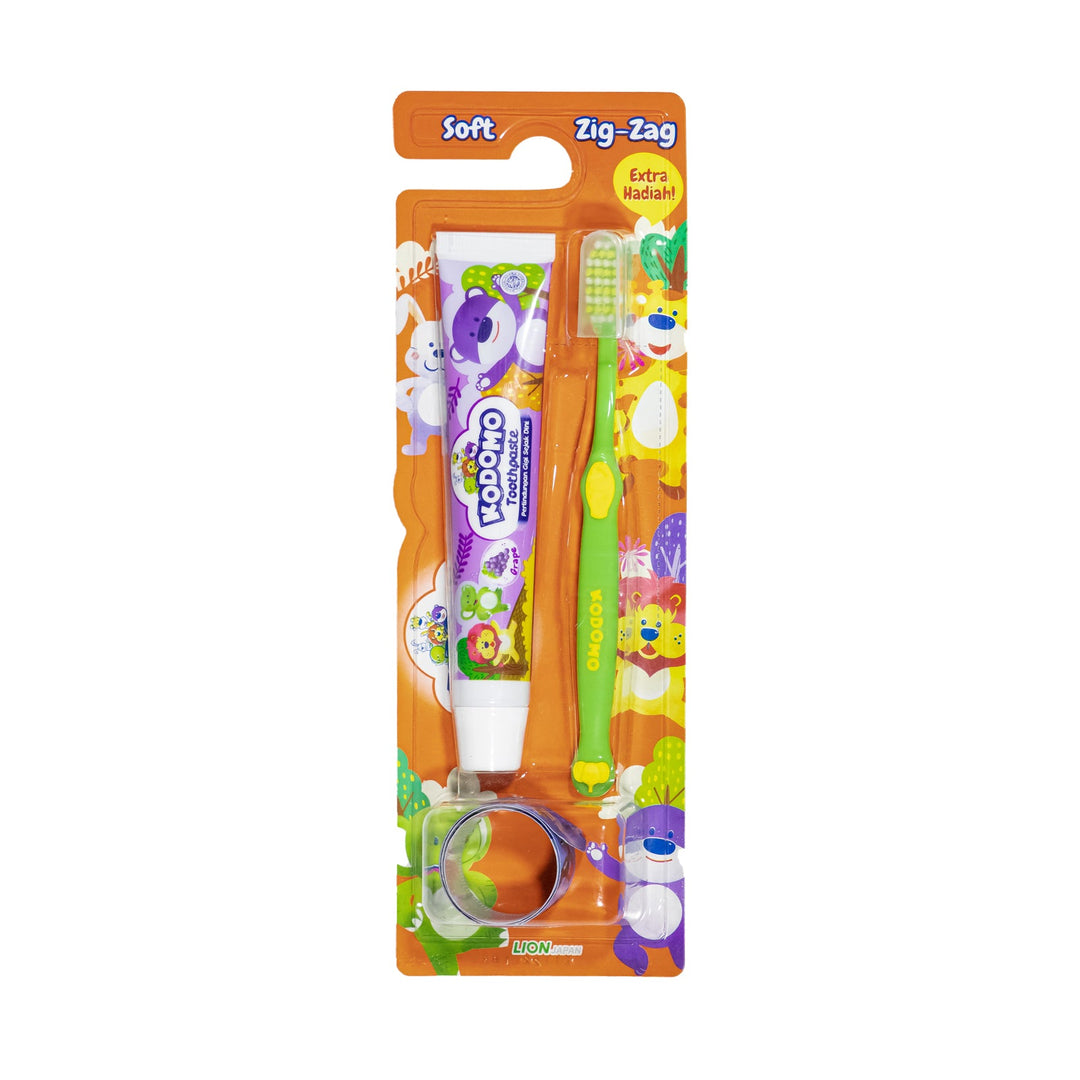 Kodomo Toothpaste & toothbrush for kids