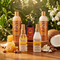 Crème of Nature Honey Rescue Routine