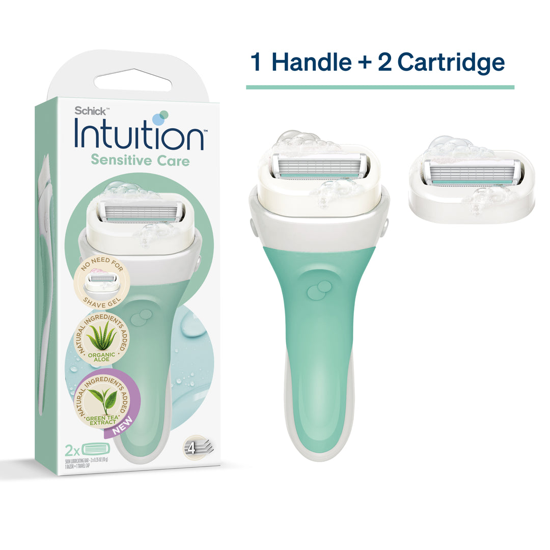 Schick Intuition Hair Removal Blades Intuition sensitive for Women *2 pcs