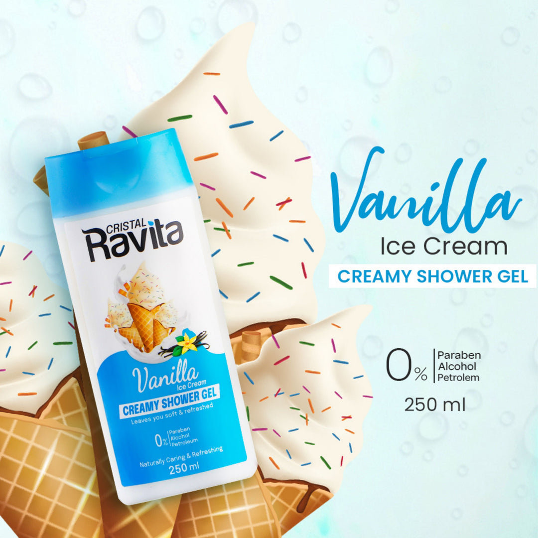 Ravita creamy shower gel Vanilla Ice Cream