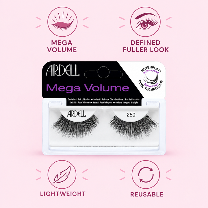 Ardell Mega Volume 250 benefits