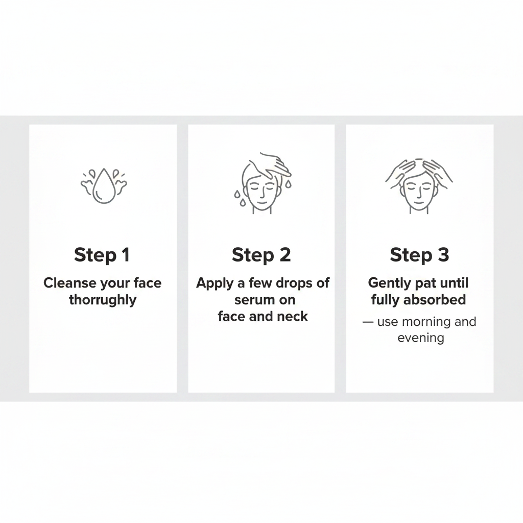 How to use - Revox B77 Just Peptides 10% Serum