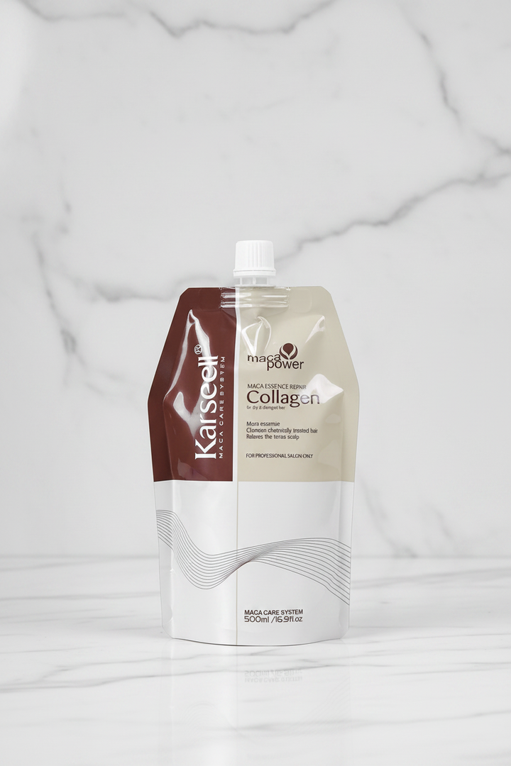 Karseell Maca Collagen Hair Mask indoor setting