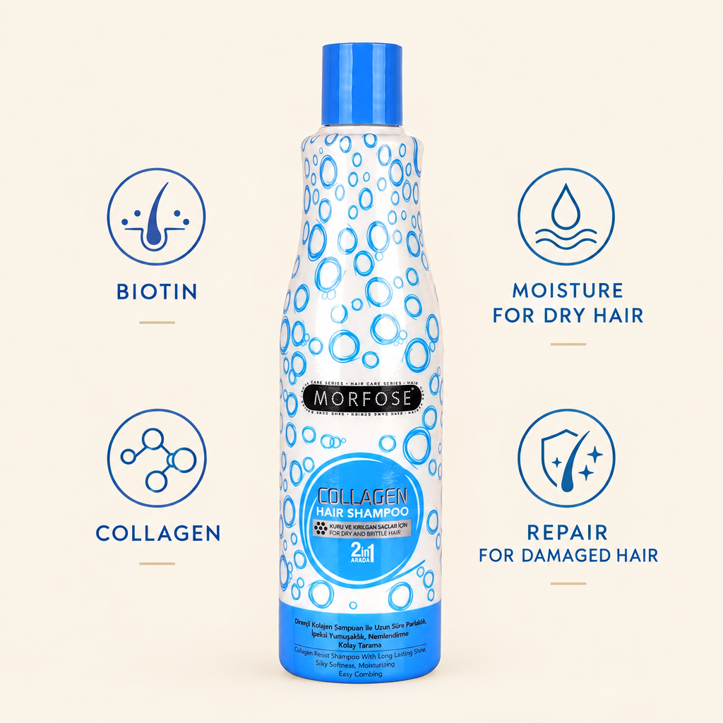 Morfose Biotin Collagen Shampoo benefits