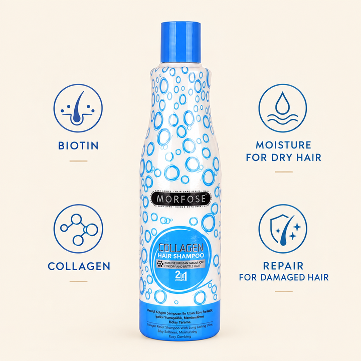 Morfose Biotin Collagen Shampoo benefits