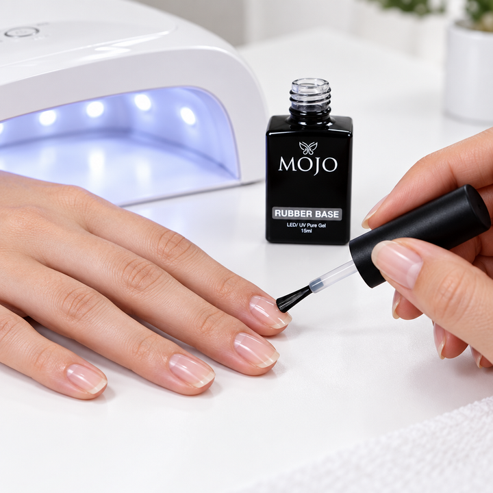 Mojo Rubber Base 15ml how to use