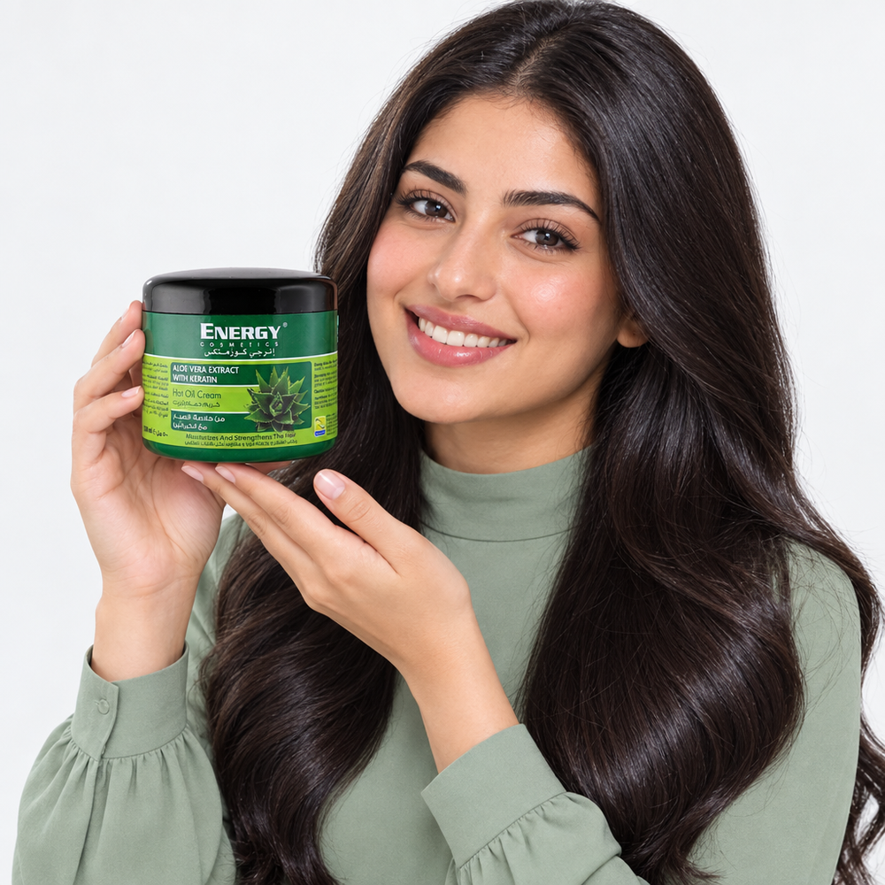 Energy Hair Mask Keratin Aloe Vera model