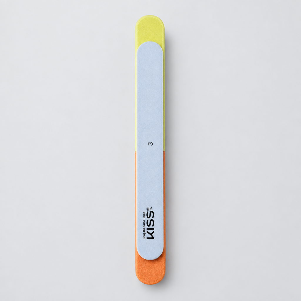 Indoor studio photo of KISS 3-Step Nail Buffer