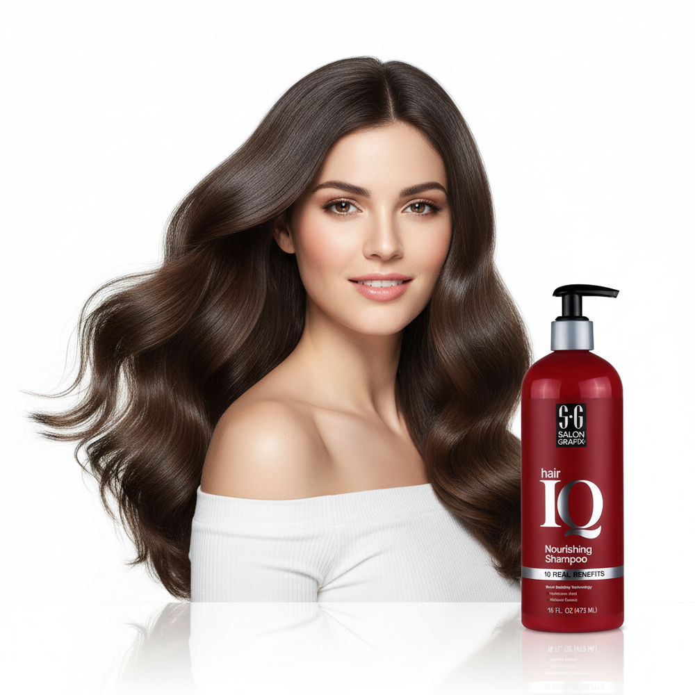Model Shot — شعر مغذّى ولامع يبدأ من هنا