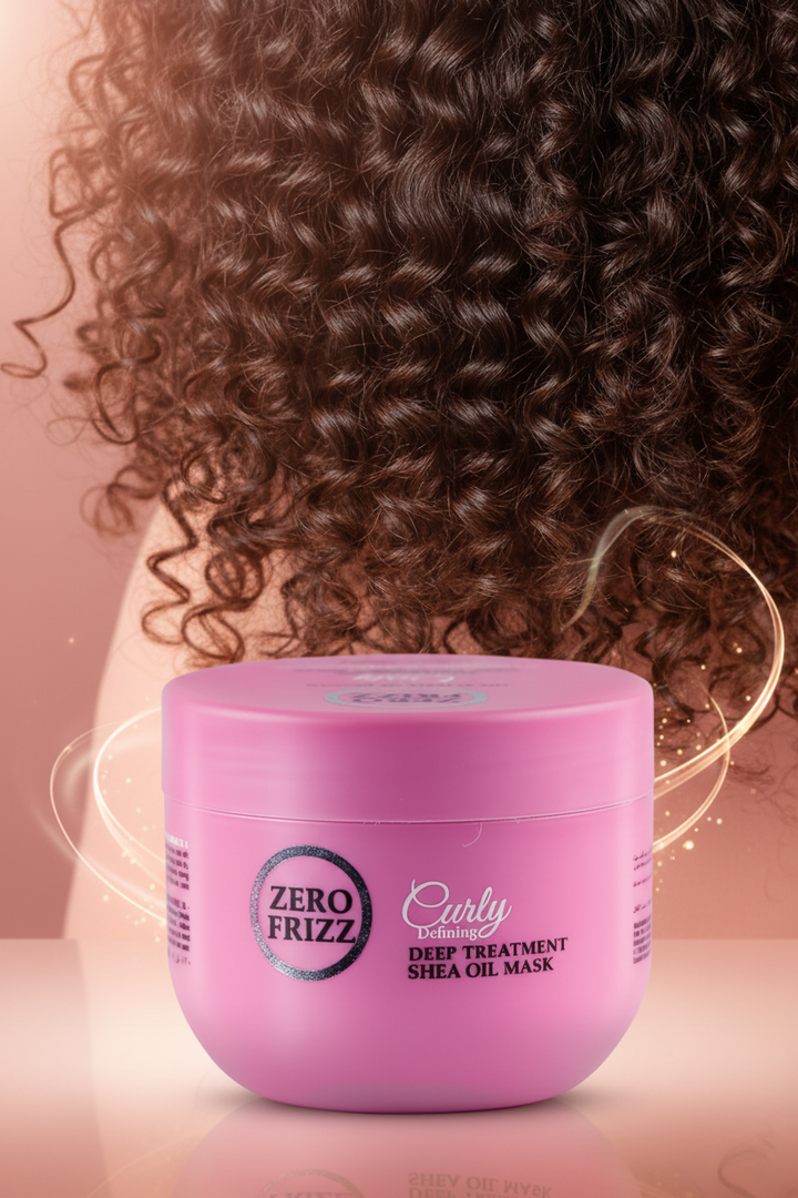 Zero Frizz Shea Oil Hair Mask - Curly Hair
