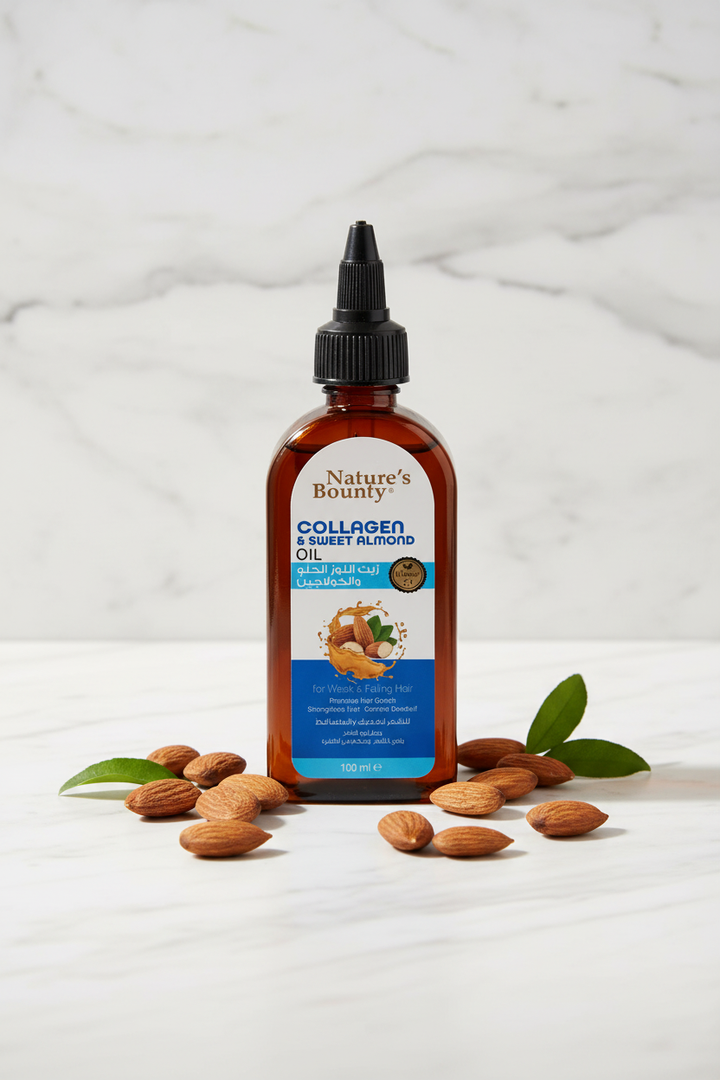 Almond Collagen Oil Marble