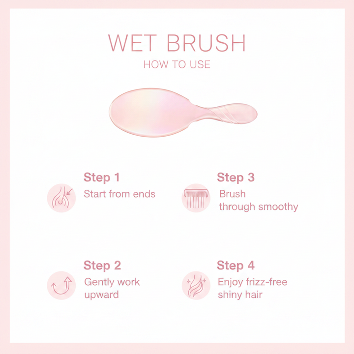 Wet Brush - How to Use