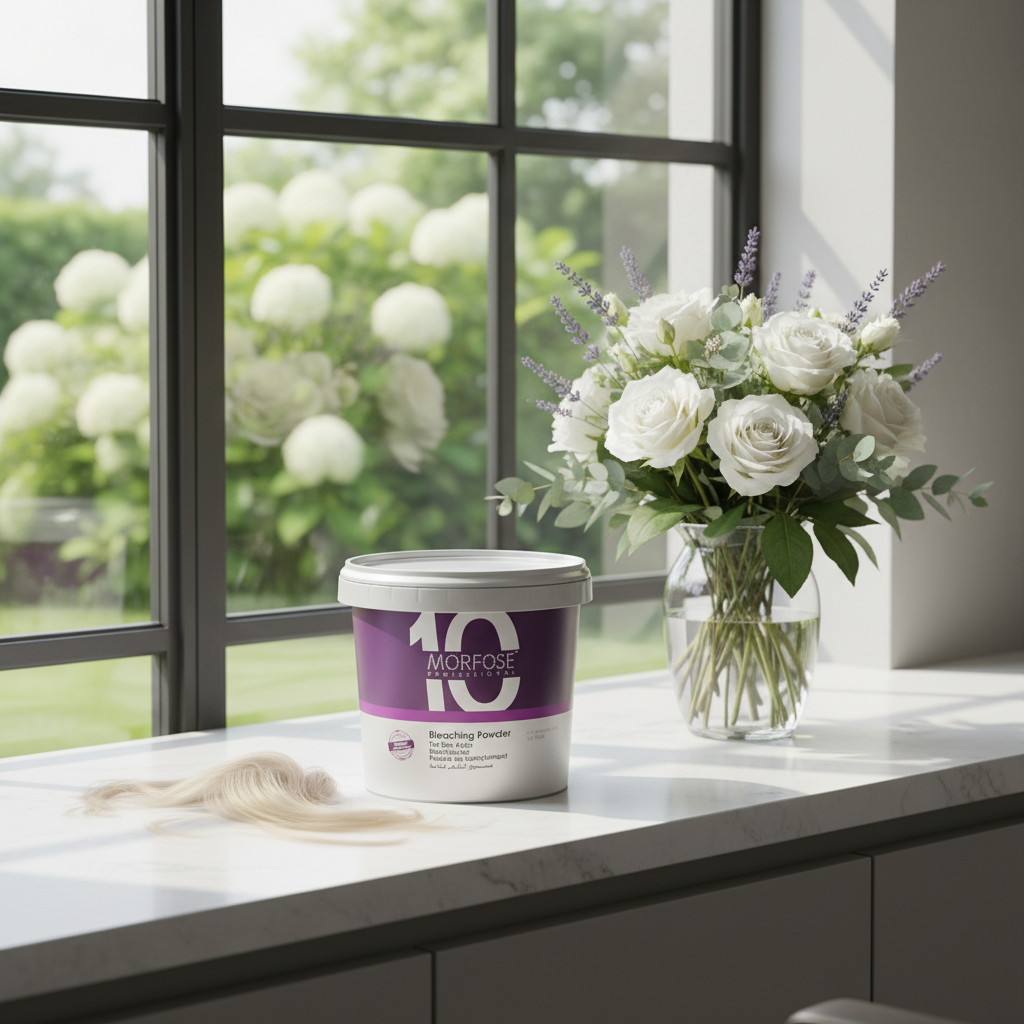 Outdoor shot - Morfose 10 Bleaching Powder