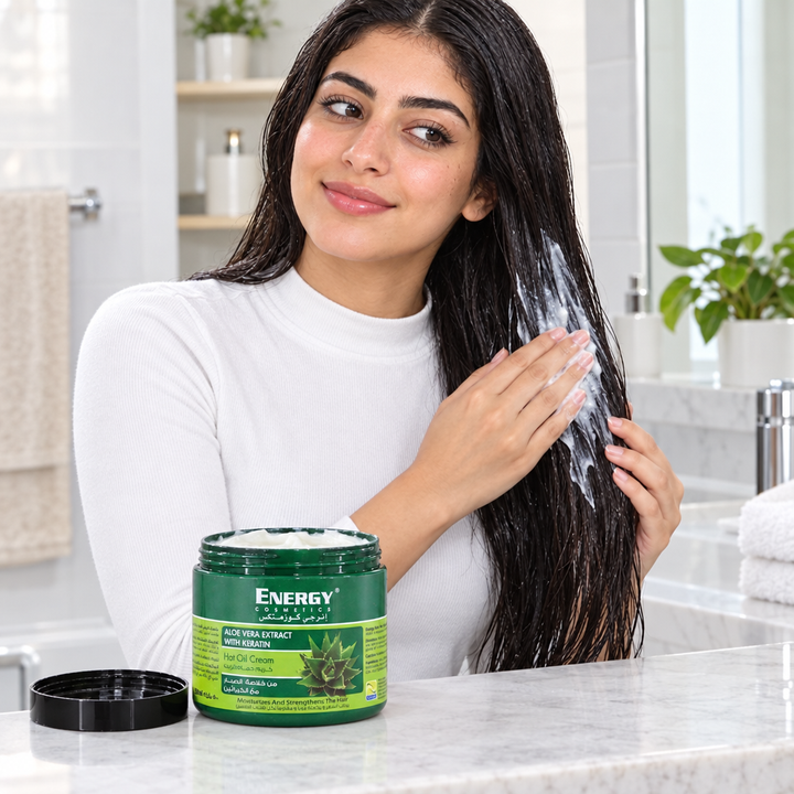 Energy Hair Mask Keratin Aloe Vera how to use