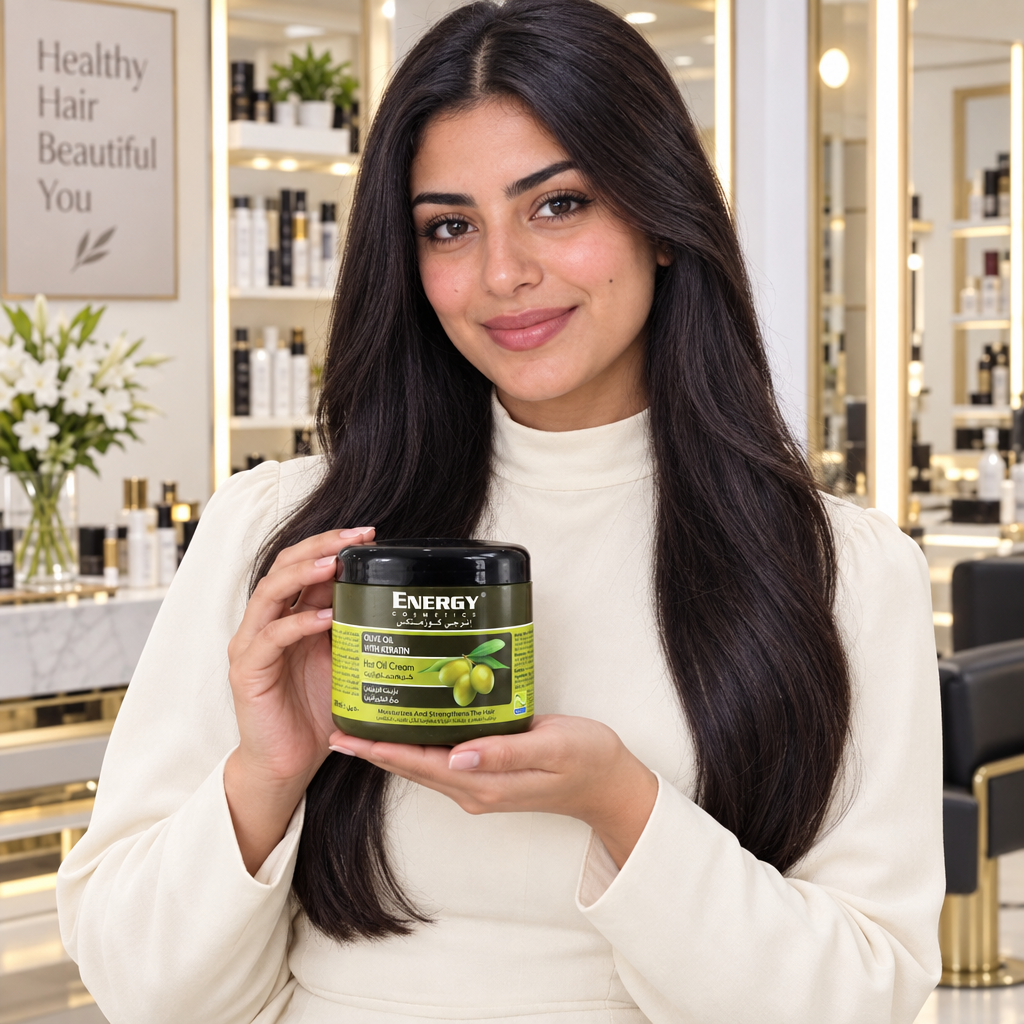 Energy olive oil keratin Egyptian model