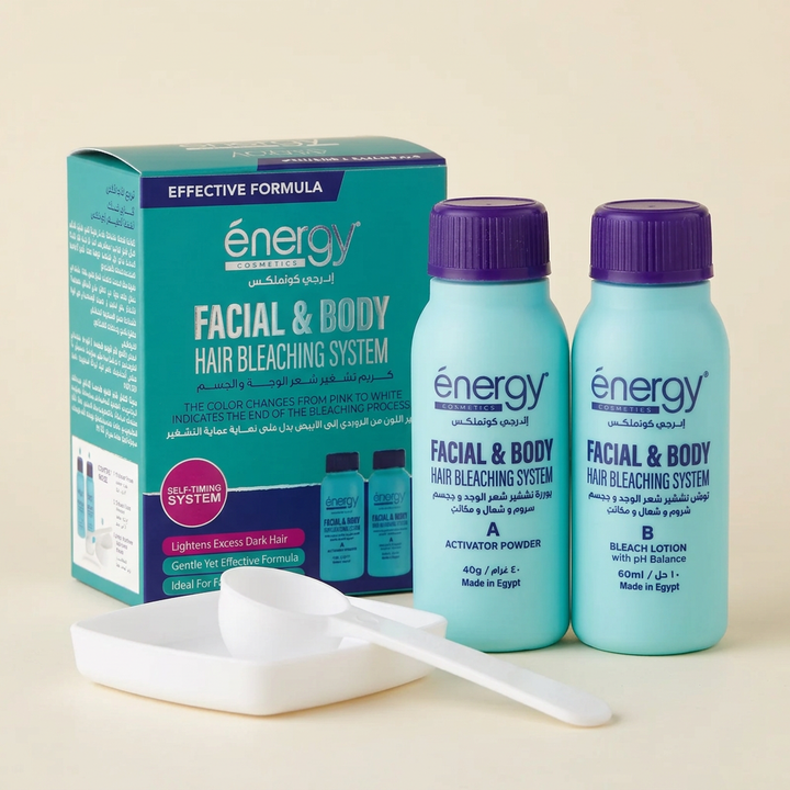 Energy bleaching kit closeup | لقطة قريبة لطقم إنرجي