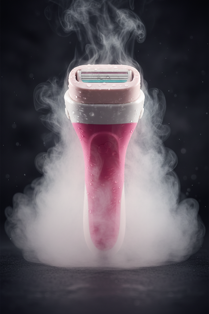 Steam shot - Schick Intuition Women Razor