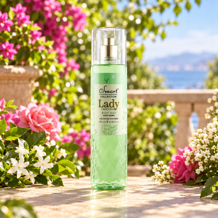 Smart Collection Lady 250ml body mist in outdoor garden