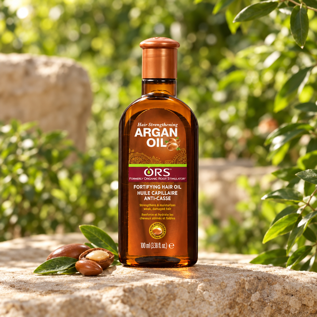 ORS Argan Oil 100ml outdoors