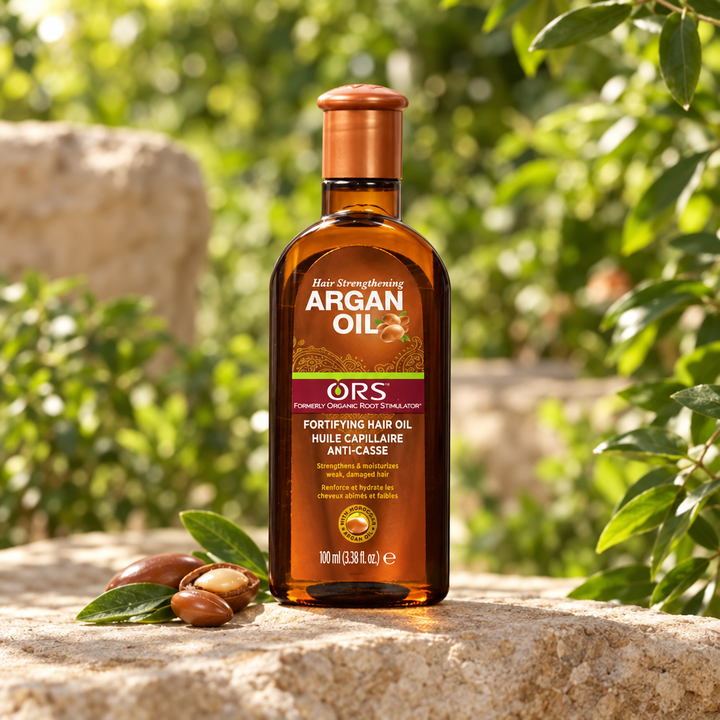 ORS Argan Oil 100ml outdoors