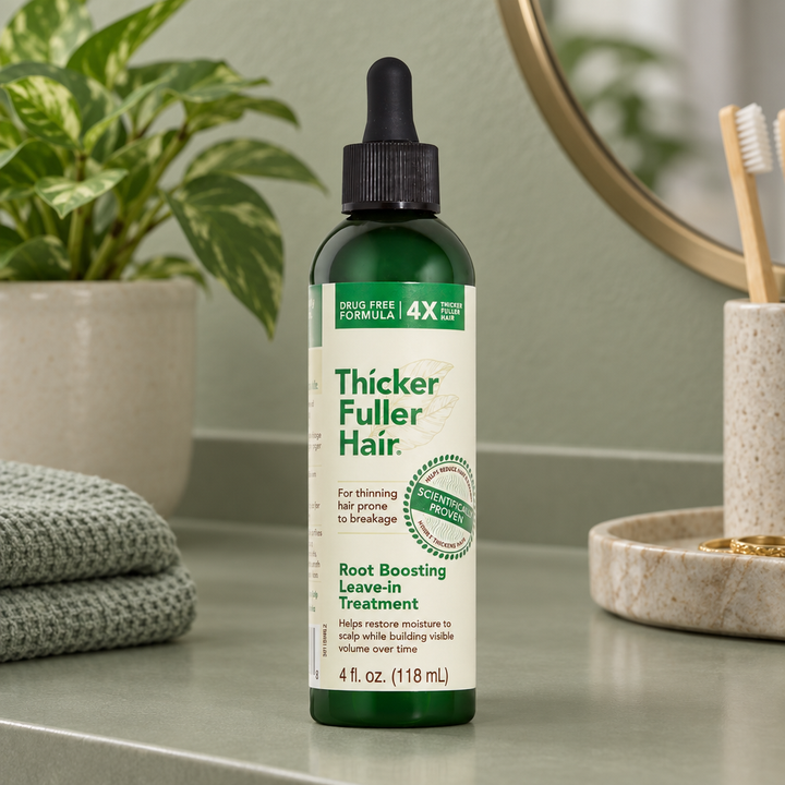 Thicker Fuller Hair Root Boosting Leave-in Treatment 118ml indoors