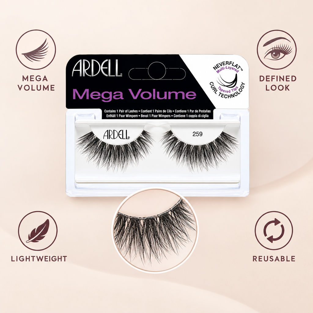 Ardell Mega Volume 259 benefits
