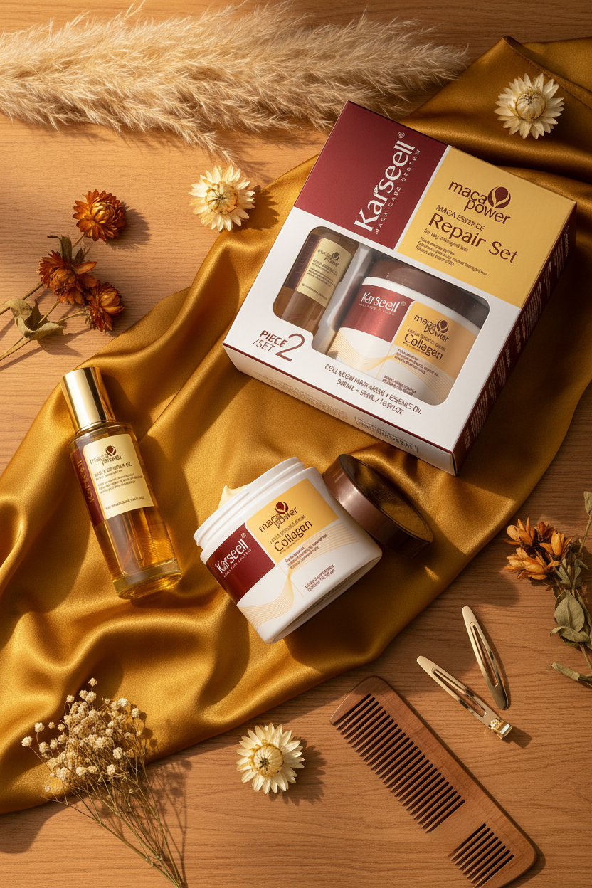 Lifestyle shot - Karseell Hair Repair Set