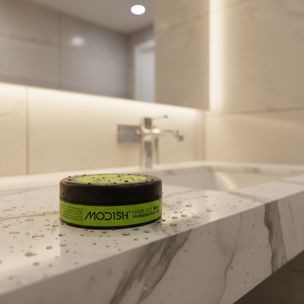 MODISH Hair Wax - Bathroom Shot