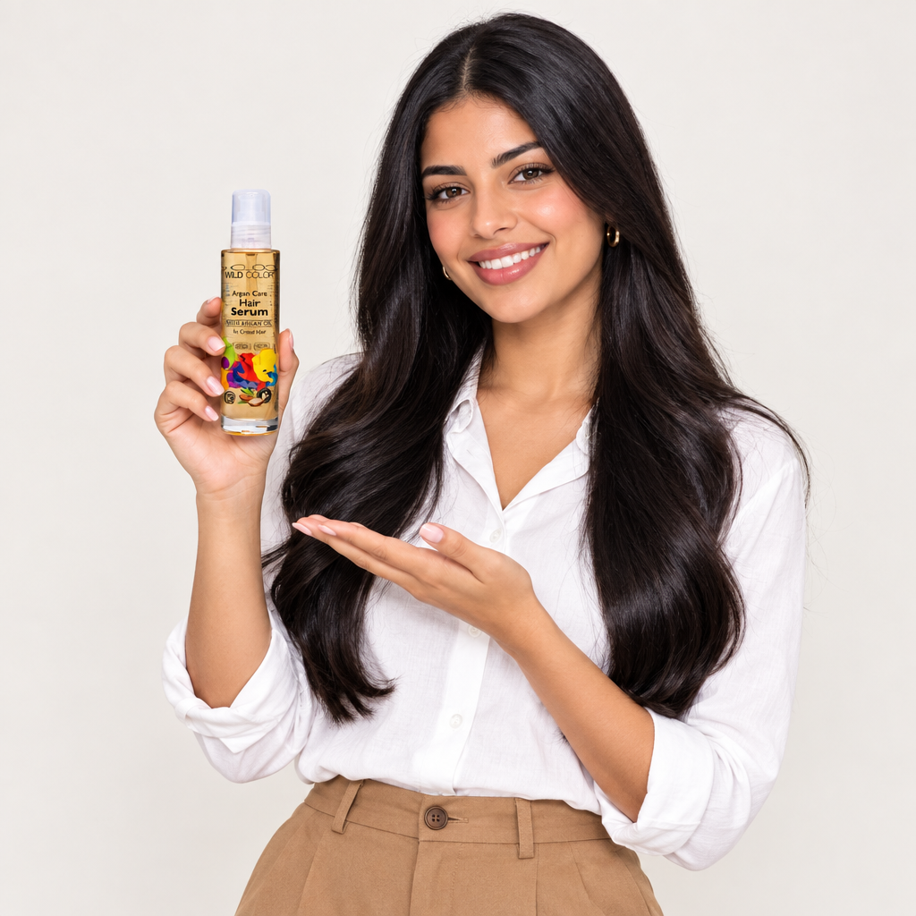 Wildcolor Hair Serum Argan Oil model