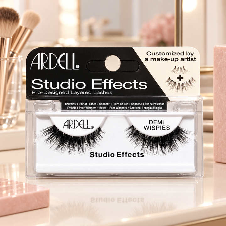 Ardell Studio Effects DEMI Wispies Lashes – Defined, Fuller-Looking Lashes