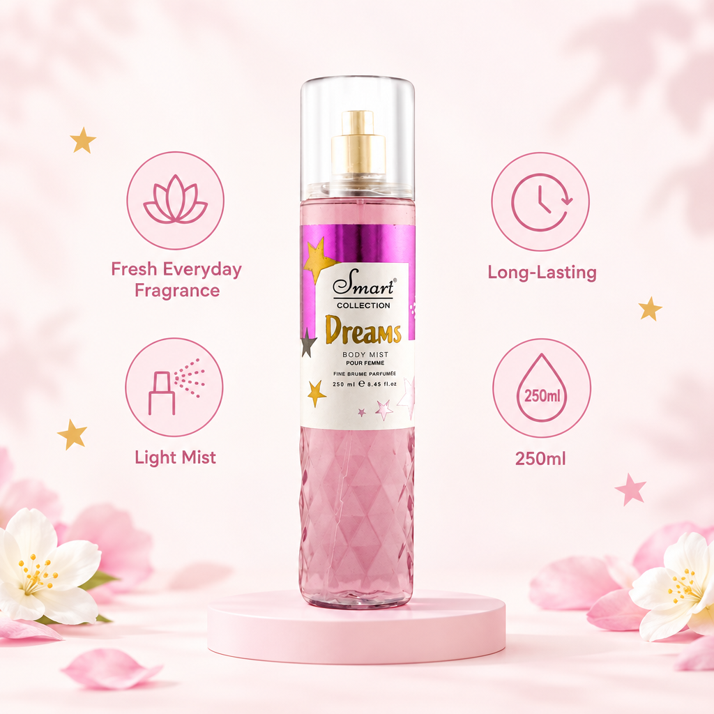 Smart Collection Body Mist Dreams benefits
