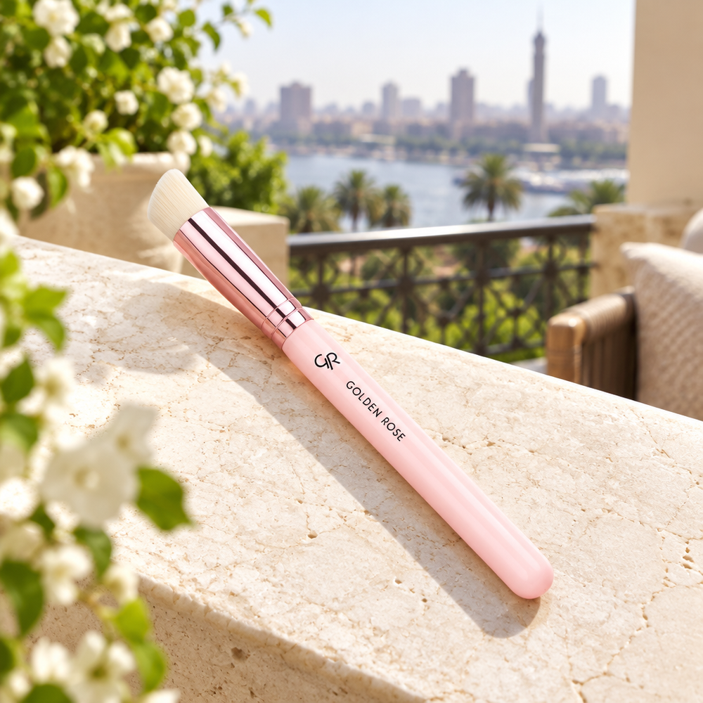 Golden Rose contour brush outdoor
