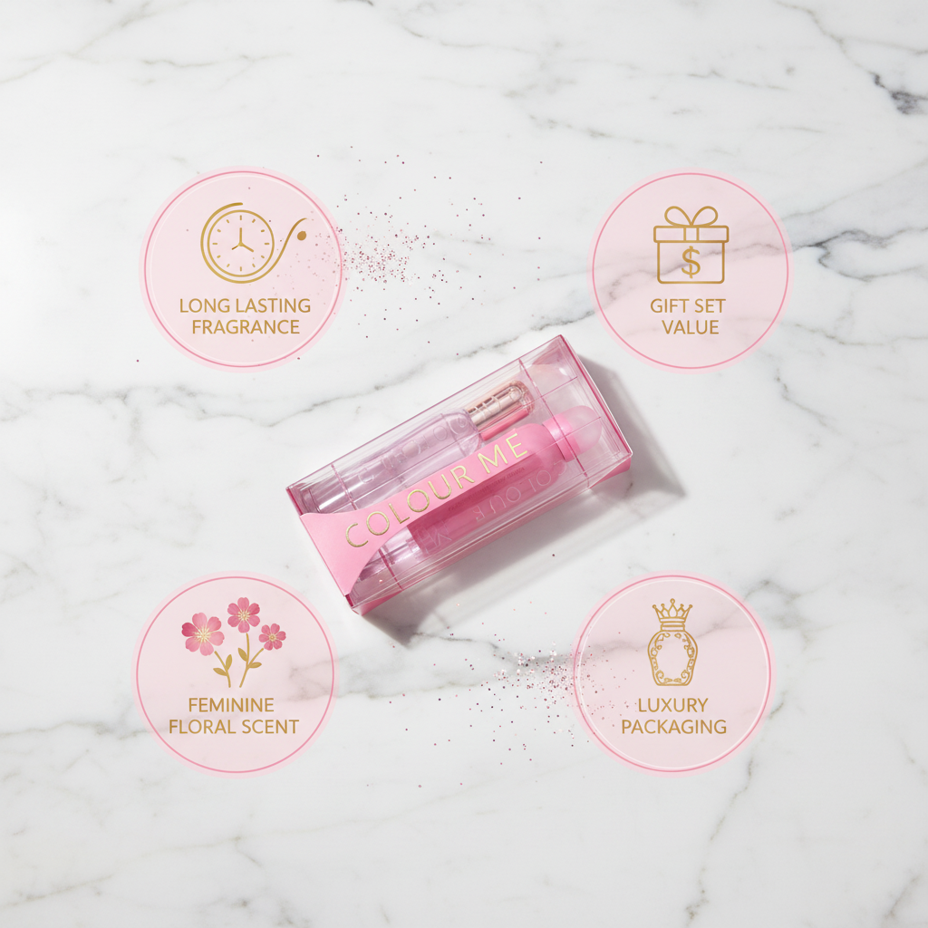 Colour Me Pink Set - Benefits