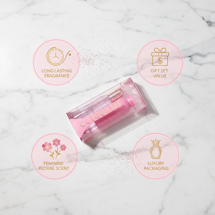 Colour Me Pink Set - Benefits