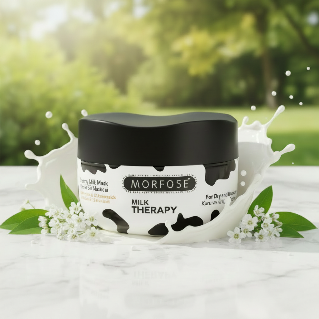 Outdoor Product - Pure milk goodness from jar to hair | خيرات الحليب من الجرة لشعرك