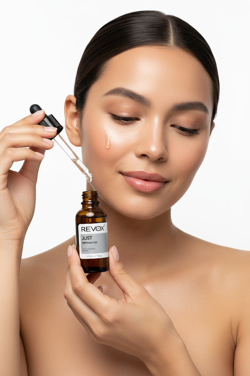 Model shot - Revox B77 Just Peptides 10% Serum