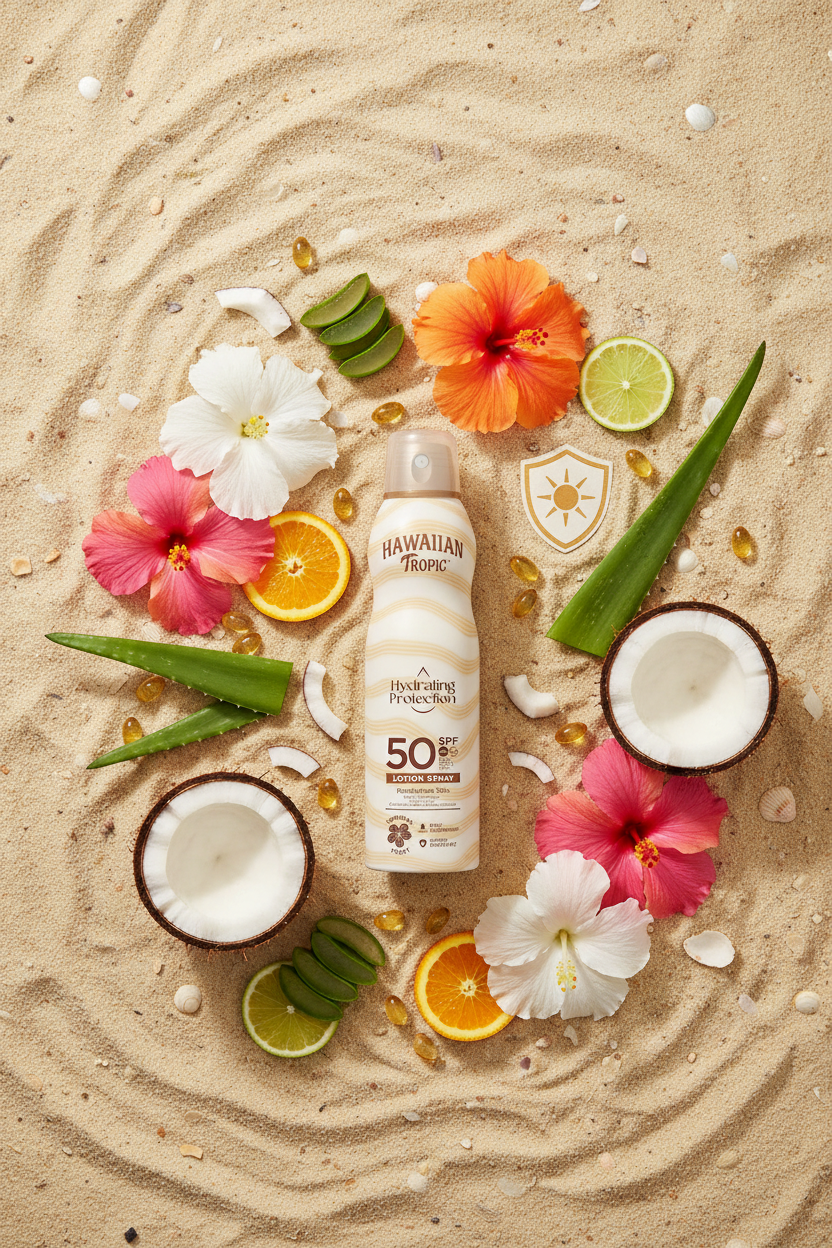 Hawaiian Tropic SPF50 ingredients