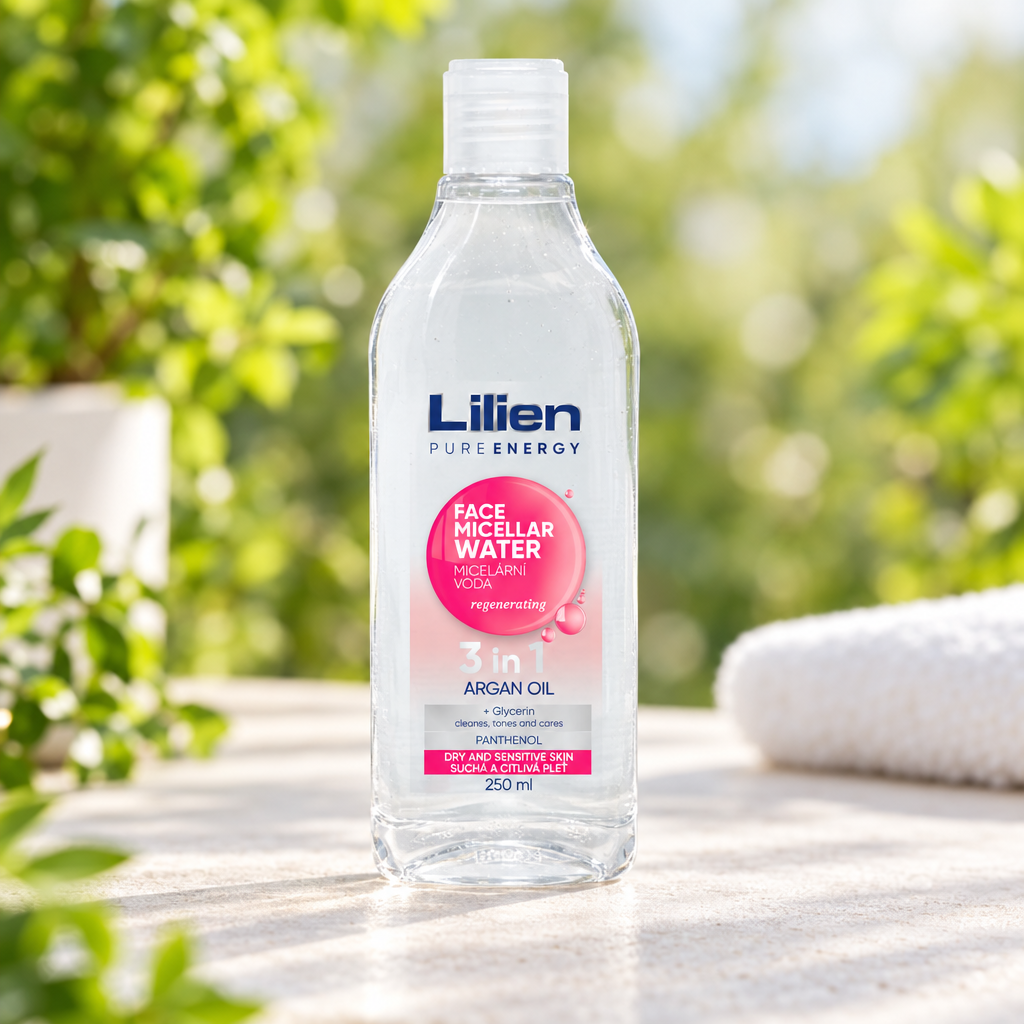 Outdoor photo of Lilien Face Micellar Water Argan Oil
