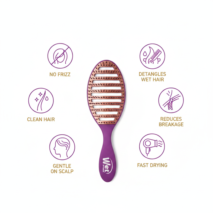 Wet Brush Speed Dry - Benefits