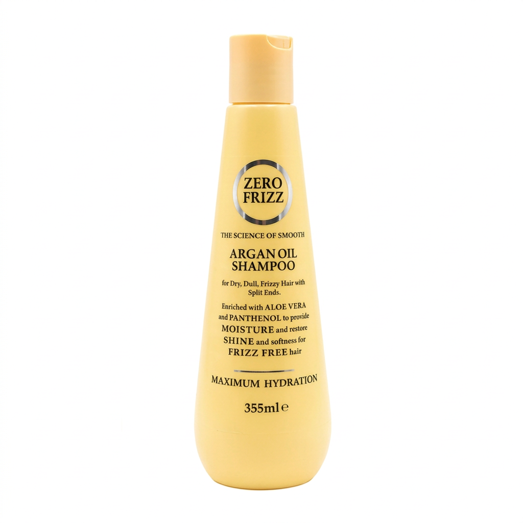 Zero Frizz Argan Oil Shampoo 355ml - صورة العبوة