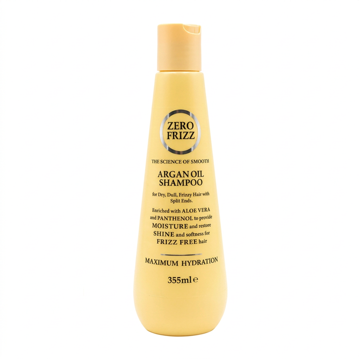 Zero Frizz Argan Oil Shampoo 355ml - صورة العبوة