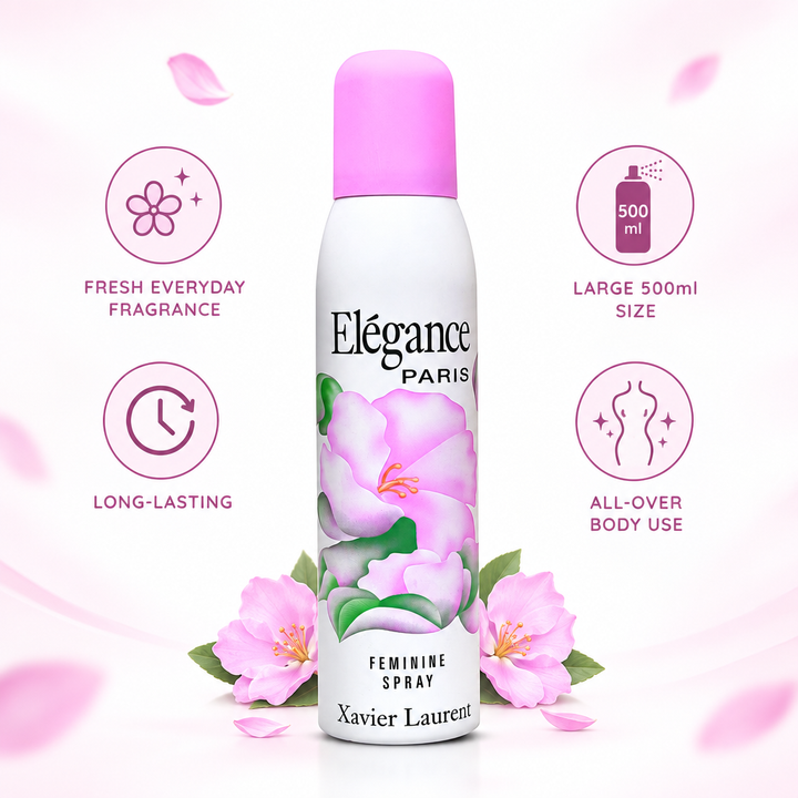 XL Elegance Body Spray benefits