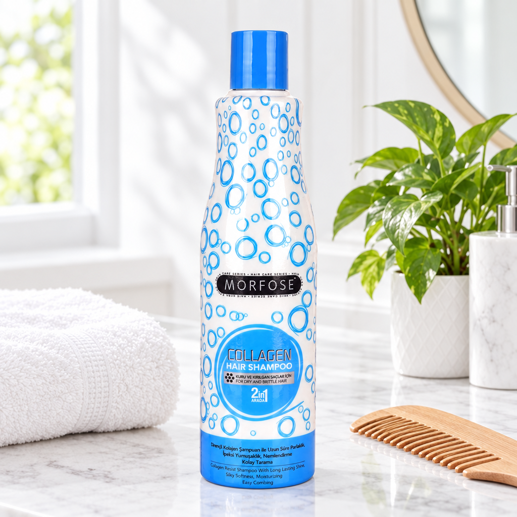 Morfose Biotin Collagen Shampoo indoor