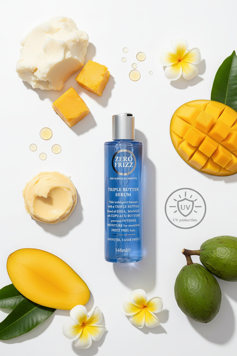 Zero Frizz Triple Butter Serum ingredients