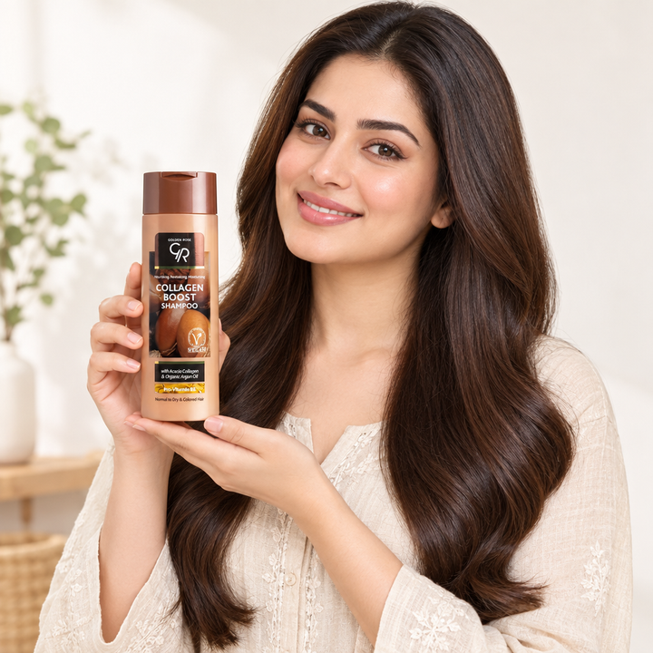 Golden Rose COLLAGEN BOOST SHAMPOO 430ml - Gentle Cleansing & Freshness