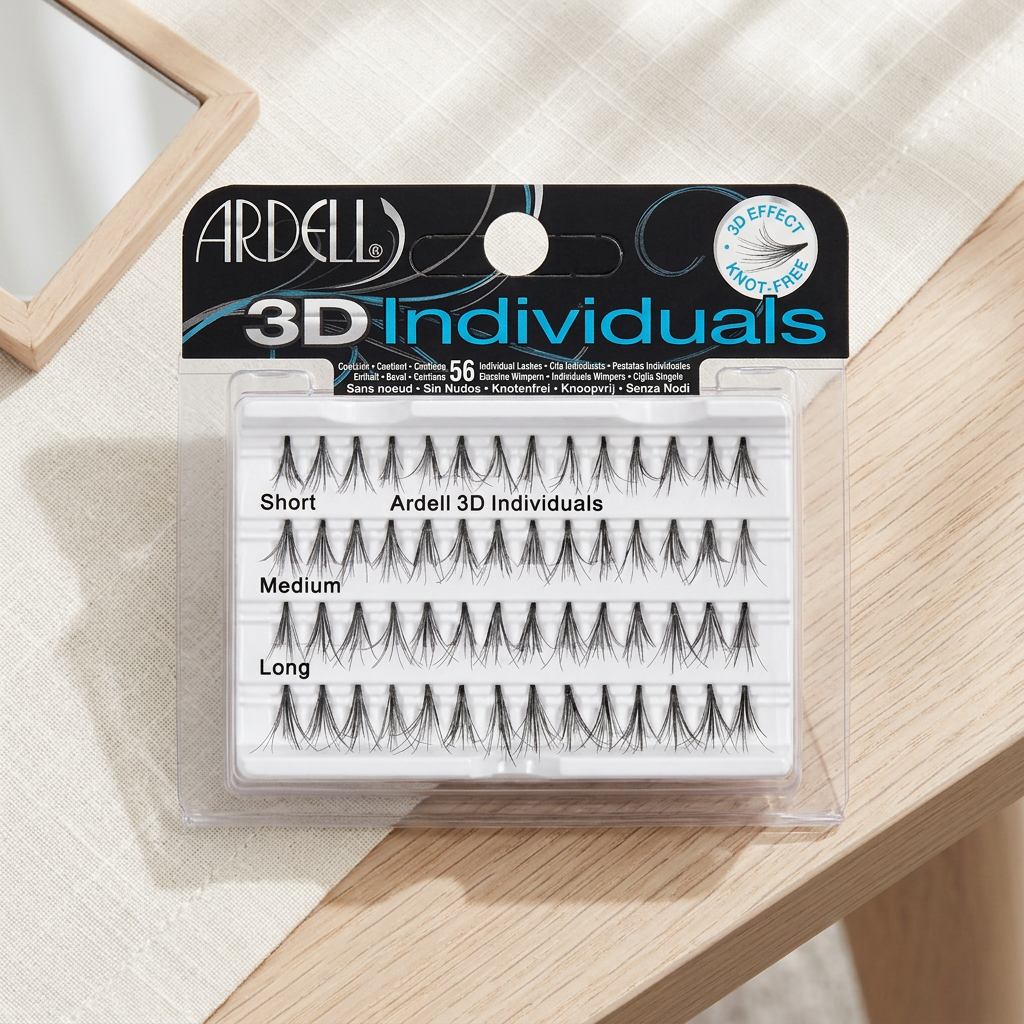 Ardell 3D Individuals overhead | رموش أرديل الفردية تصوير من أعلى