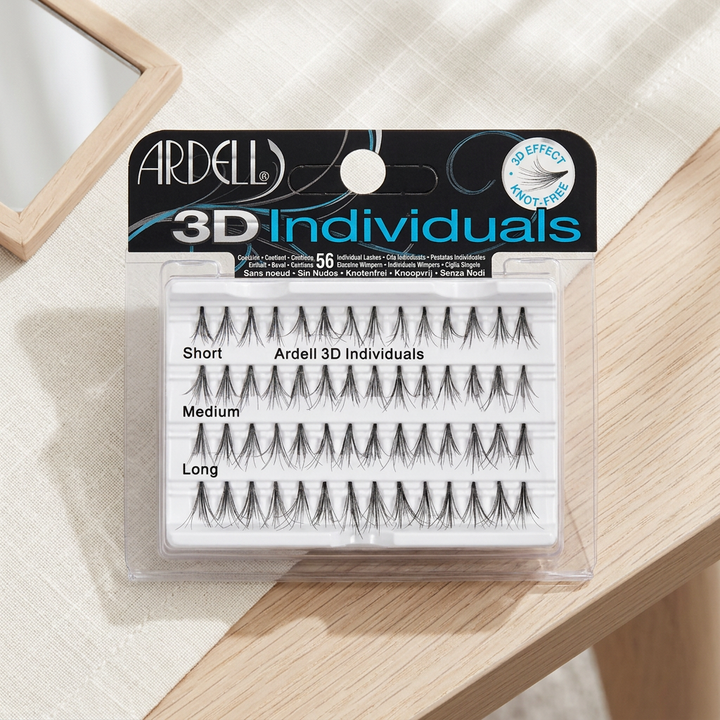 Ardell 3D Individuals overhead | رموش أرديل الفردية تصوير من أعلى