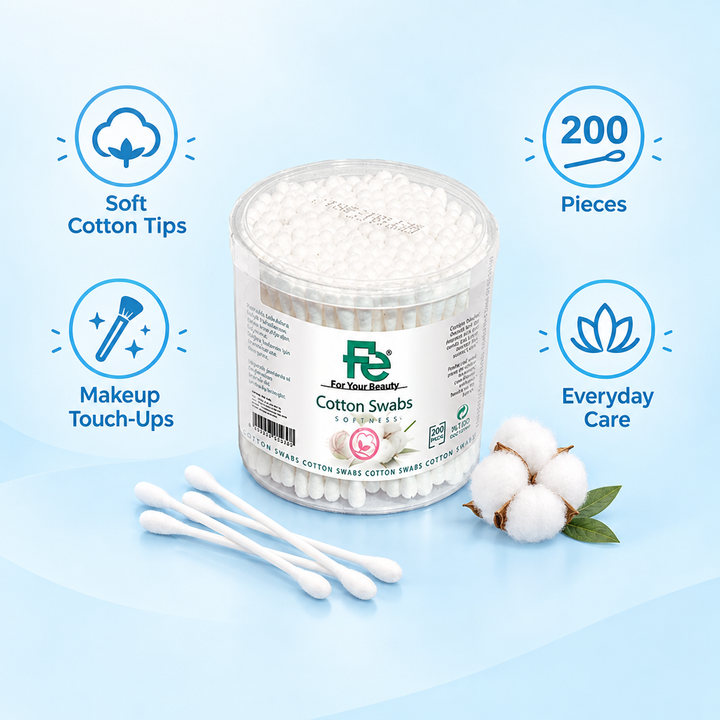 Fe Cotton Swabs 200pcs benefits