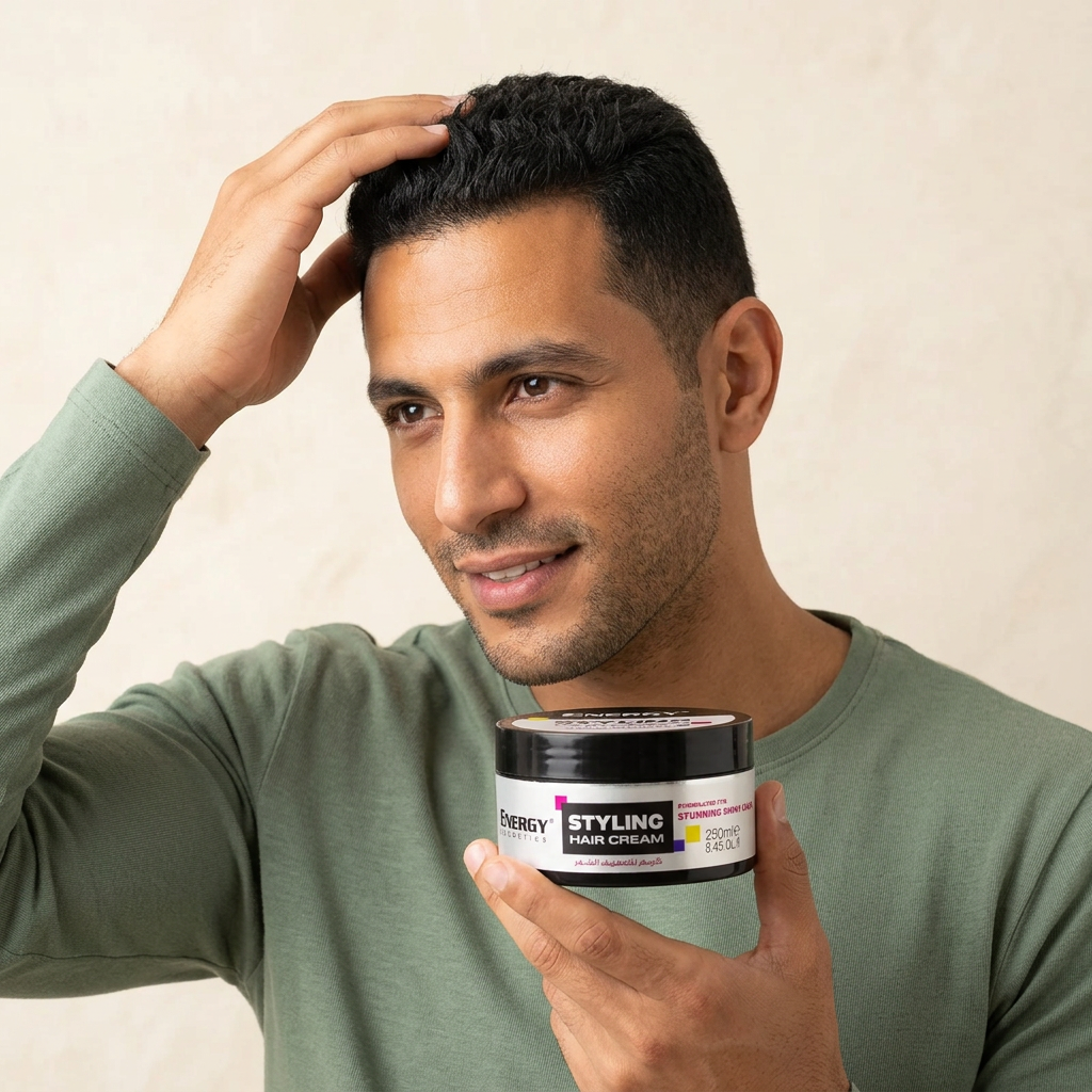 Energy Styling Cream men's grooming | كريم إنرجي لتصفيف شعر رجالي