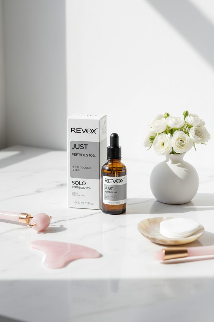 Lifestyle shot - Revox B77 Just Peptides 10% Serum